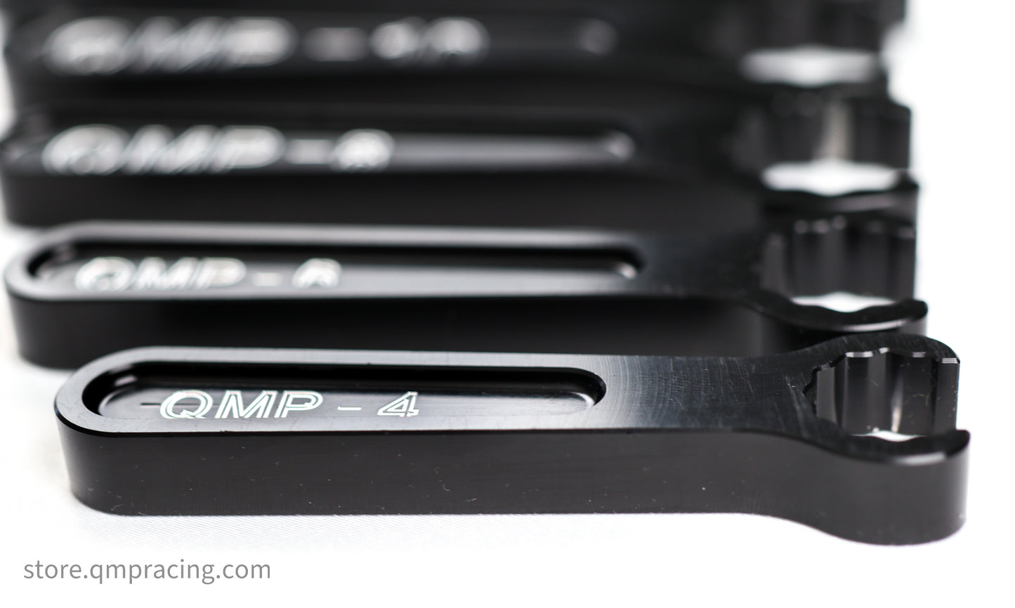 Tight Clearance Aluminum Wrench 6pc Set Size -4AN to -16AN Made By QMP Racing
