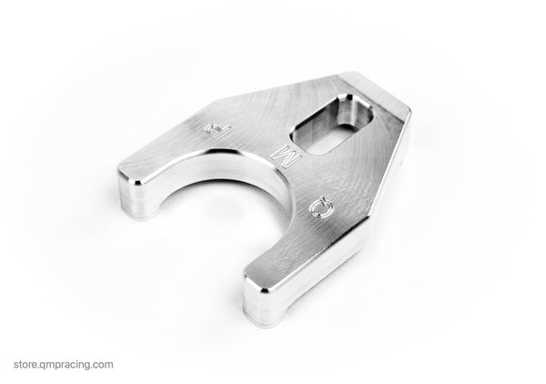 Deep Groove Distributer Clamps for MSD SBC BBC - Low Profile Size - USA Made by QMP